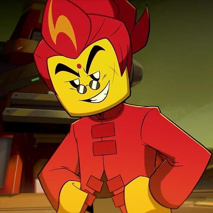 Red Son from Lego Monkie Kid